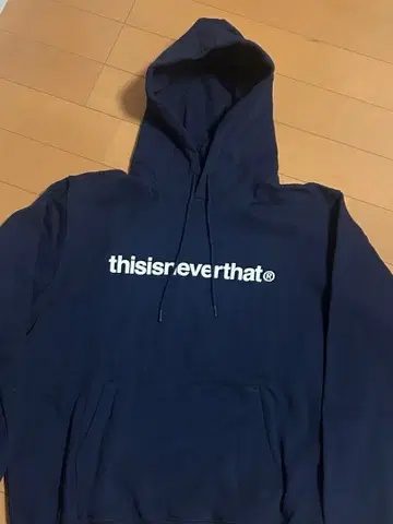 thisisneverthat 후드티 L 사이즈 네이비 미착용 후디