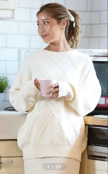 [ 새상품급 ] RIKKA FEMME 니트 스웨터