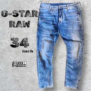 새상품급 34 G-STAR RAW 슬림핏 데님 청바지 지퍼