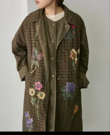 sampo x ear 베스트 포함 리버서블 코트 이아파피요네