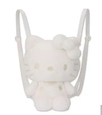 새상품 헬로키티 봉제 인형 백팩 화이트 아베일
