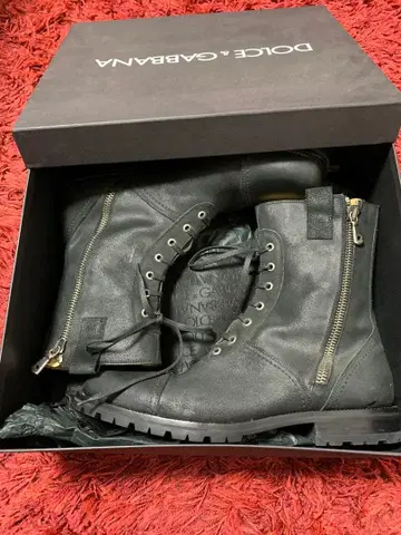 돌체앤가바나 부츠 블랙 UK8 26.5