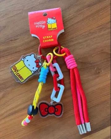 HELLO KITTY전 스트랩 참 헬로키티