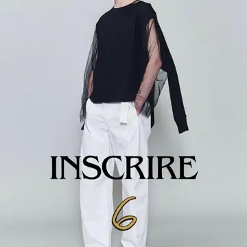 ROKU 별주 6 별주 INSCRIRE 튤 상의 새상품급