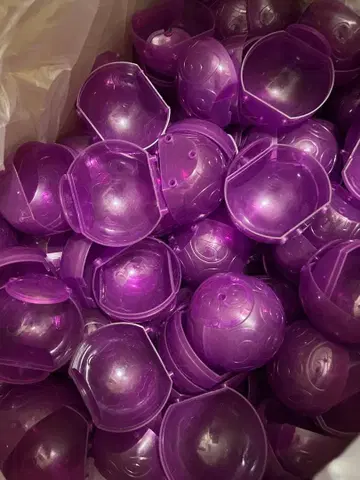 가챠가챠 원피스 열매 빈 캡슐 퍼플 100개