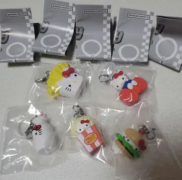 헬로키티 아메리칸 디자인 메지루시 액세서리 5종 컴플리트 세트