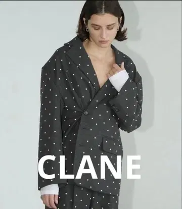 CLANE 펄 자켓 PEARL DOT JACKET