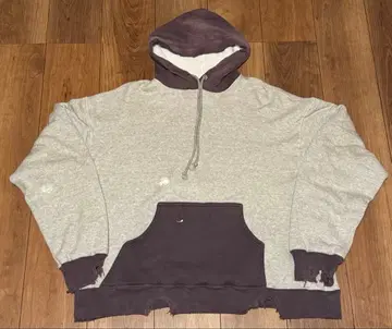 FULL COUNT 후드티 3770 38 데미지 페이드 크러쉬