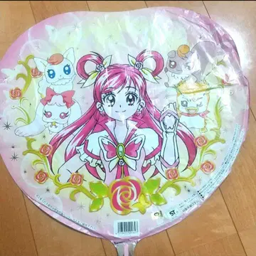 [레어] Yes 프리큐어 5 GoGo! 마일러 벌룬 알루미늄 풍선 1개