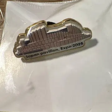 EXPO2025 간사이 박람회 회장 한정판 일본관 핀 배지