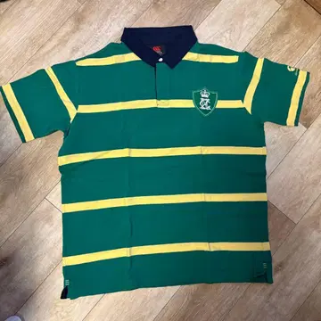 Canterbury 스트라이프 피케 셔츠 3L