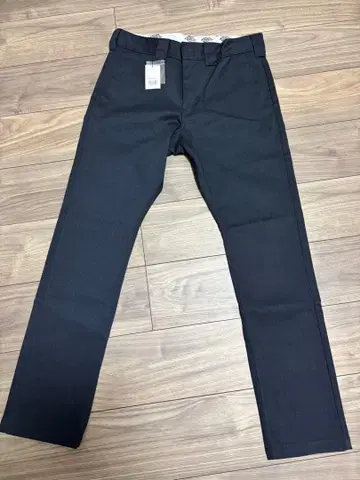 Dickies WD5882 플랫 프론트 워크 팬츠 내로우 네이비 블루