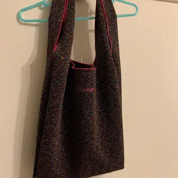 jeanasis 라메 믹스 토트백