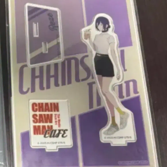 현물))체인소맨 레제 팝업 카페 콜라보 아크릴 스탠드