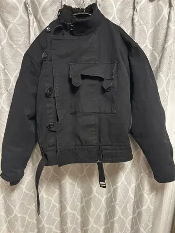 새상품급 와이퍼 잉크 C50 스웨덴군 모터 사이클 자켓 블랙