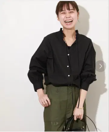 journal standard relume 하이 카운트 코튼 셔츠