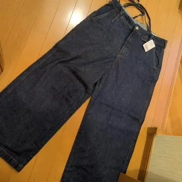 택 포함 미사용 크라프트 스탠다드 부티크 데님 살로펫 XL