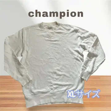 챔피언 남성용 화이트 맨투맨 XL