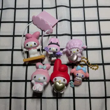 산리오 마이멜로디 가챠가챠 캡슐 토이 세트