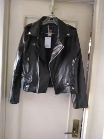 블랙 라이더 자켓 사이즈 M-L 정도