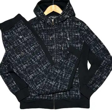 L 사이즈 1piu1uguale3 relax 트위드 셋업