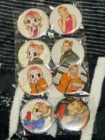 코다 쿠미 kkapp 스크래치 캔뱃지 세트