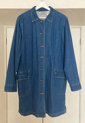 빈티지 데님 코트 빌 블라스 진스