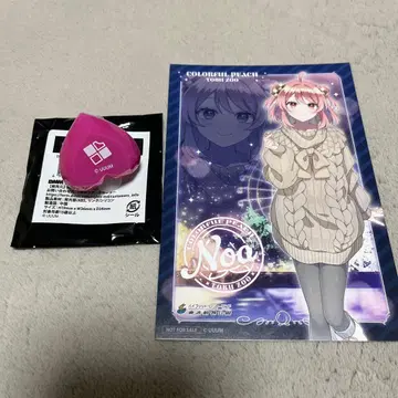 컬러풀 피치 토부 동물공원 링 라이트 엽서