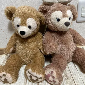 더피와 셰리메이 봉제 인형 2체 세트