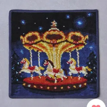 [ 새상품 ] 페이러 타월 손수건 카루셀