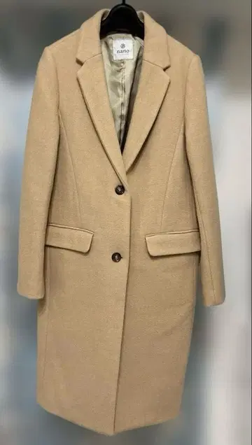 새상품급 nano universe 나노 유니버스 체스터 코트 브라운