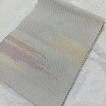 LULU113 나고야 오비 화학 섬유 마츠바 사양 오타이코 패턴 그레이