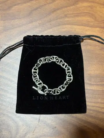 라이온 하트 앵커 반지 팔찌