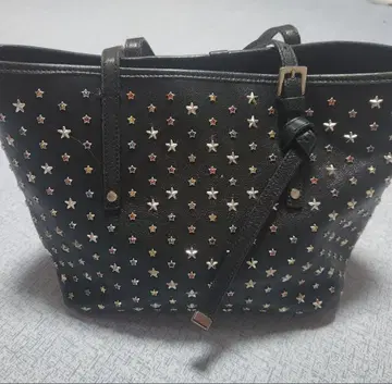 지미추 컬러풀 별 토트백