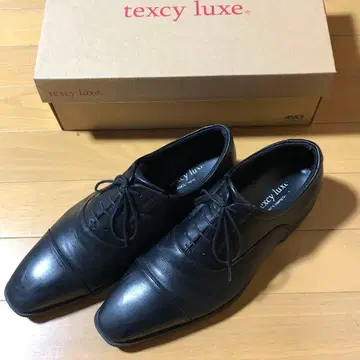 텍시 럭스 TU-7010 스트레이트 팁 블랙 25.5cm