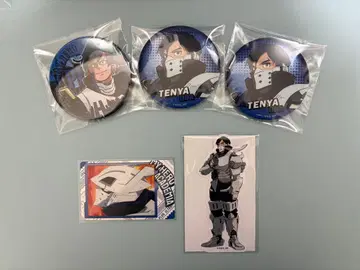 히로아카 이이다 텐야 컬렉션 캔뱃지 스냅마이드 5 다이컷 스티커