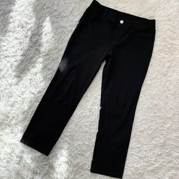 스키니 팬츠 레깅스 팬츠 스트레치 크롭 기장 통통 (3L)