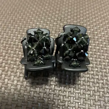 COMPLEX BIZ 블랙 블랙 클립 2개