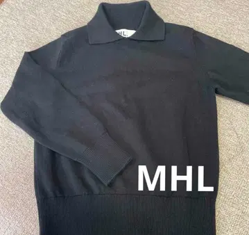 마가렛호웰 카라 부착 니트