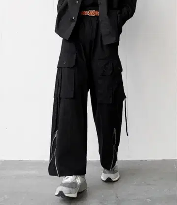 Casper John 파라슈트 카고 팬츠