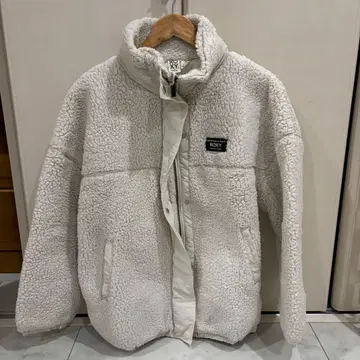 ROXY 플리스 자켓 화이트