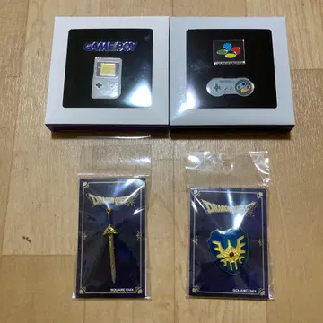 게임보이 드래곤 퀘스트 핀 배지 세트