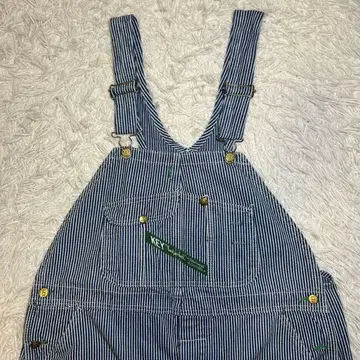 KEY 오버롤 히코리 빅 w42 살로펫 올인원