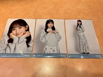 노기자카46 [이치노세 미쿠] 카라 부착 코디 브로마이드