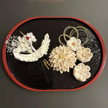 츠마미자이쿠 머리 장식 결혼식 성인식 시치고산