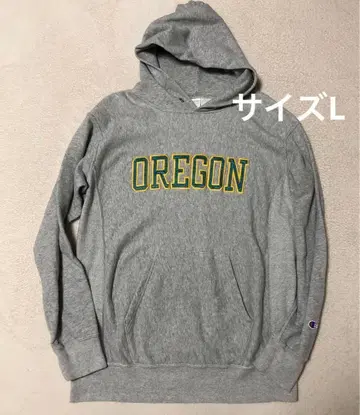 OREGON 챔피온 리버스 위브 후드 맨투맨 그레이 L