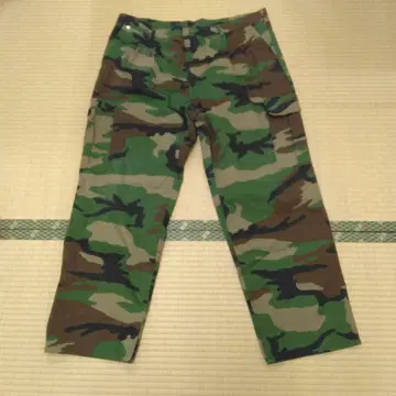 새상품급 남성용 카모플라쥬 팬츠 3L 42인치 두꺼운 원단 페인터 팬츠