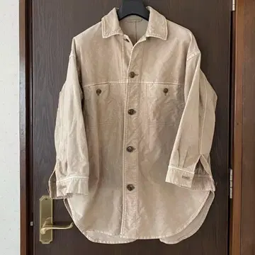 nest Robe 네스트로브 코튼 몰스킨 빅 셔츠 자켓