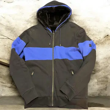 ARMANI Exchange 후드티 XS ( US ) / 블랙 x 블루