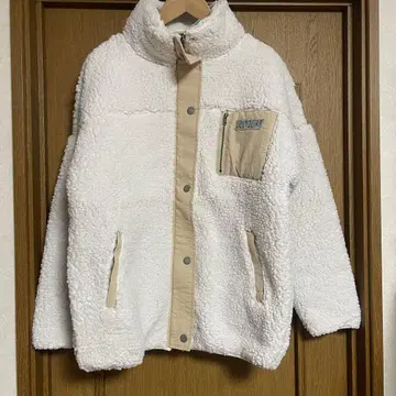 새상품 Roxy 록시 플리스 자켓 L 화이트